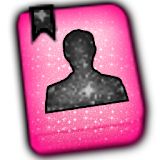 GO CONTACTS - Blk Glit Pink icon