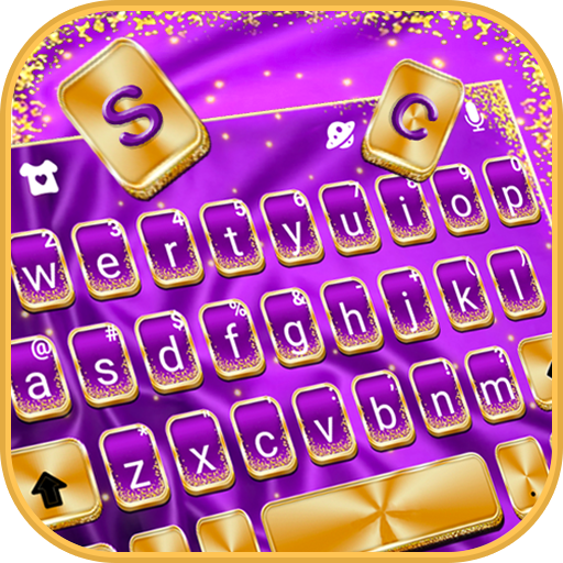 Luxury Purple Gold Theme logo