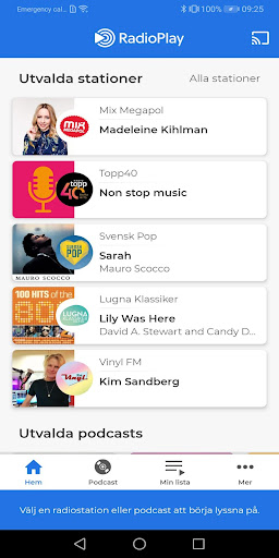 Android application RadioPlay screenshort