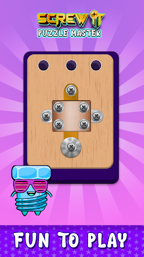 Android application Nuts & Bolts Screw Pin Puzzle screenshort