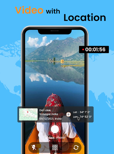 GPS Map Camera: Stamp Camera Screen 3