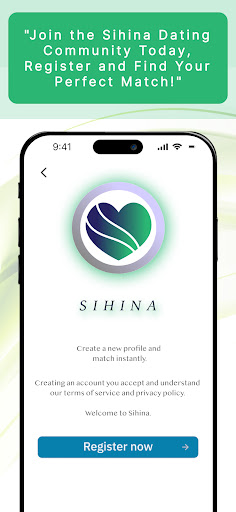 Android application Sihina : Sri Lankan Dating app screenshort