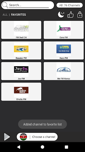 Kenya Radio Stations - AM FM Screen 3