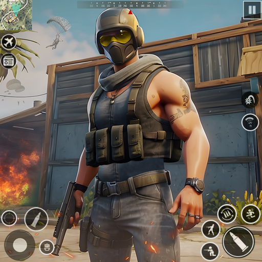 Battleground Fire Max Shooting Logo