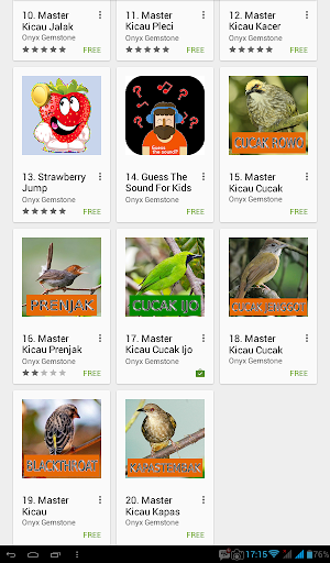 Master Kicau Tledekan-Sulingan