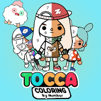 Tocca life Coloring by number