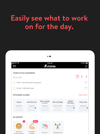 Screenshot of Bergenfield Fitness