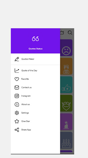 Android application Inspirational life Quotes screenshort