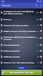 English Grammar in Use and Tes Screenshot