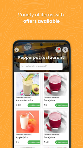 Speedika Menucard Screen 3