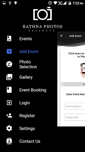 Rathna Events Screen 2