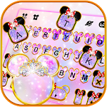 Cover Image of Download Pink Galaxy Minny Theme  APK