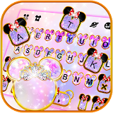 Pink Galaxy Minny Theme icon