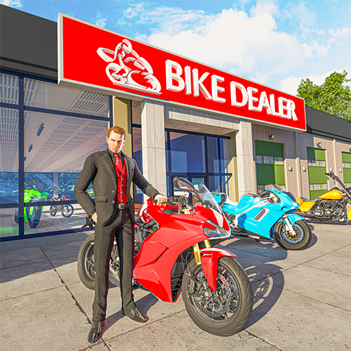 Motorcycle Dealer Bike Games logo