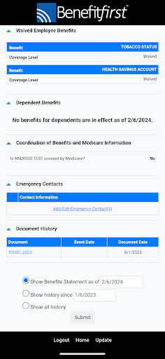Benefitfirst Mobile Screen 3