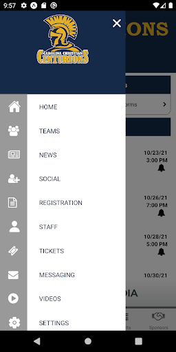 Carolina Christian Athletics Screen 3