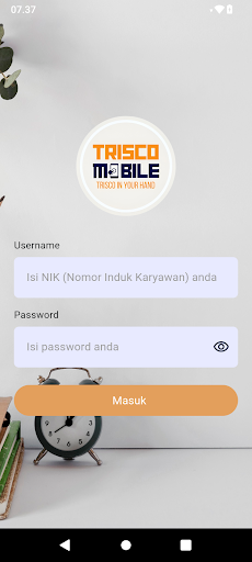 Android application Trisco Mobile screenshort
