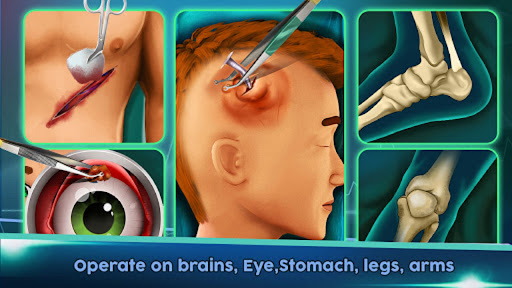 jogo de clínica de cirurgia de simulador de médico de emergência:  tratamento de reforma de rosto e espinha ASMR - jogo de cirurgião de  cuidados