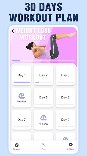 Weight loss exercise app free hotsell