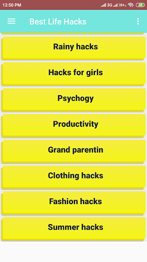 Best Life Hacks Screenshot 3 - AppWisp.com