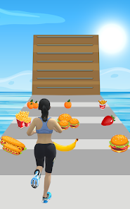 Skærmbillede 15 Carrera de cuerpo niña Juego android