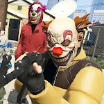 Cover Image of Скачать Grand Clown Vegas Robbery game  APK