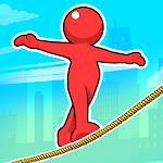 Cover Image of Tải xuống Sky Rope Race Adventure  APK