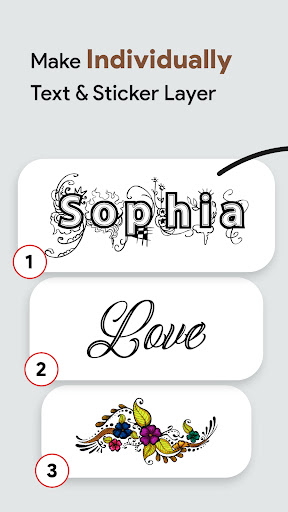 Stylish Fonts Tattoo on Body Screenshot 3 - AppWisp.com