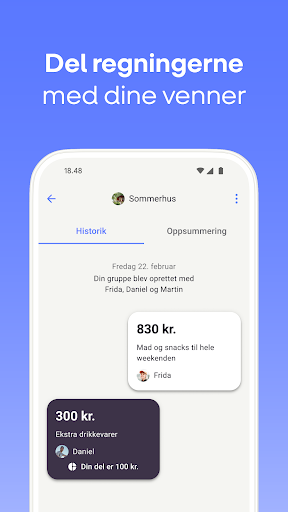 Screenshot of MobilePay