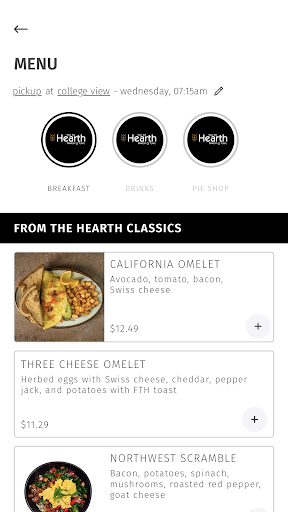 From the Hearth Café Screen 3