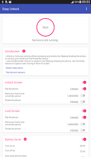 Easy Unlock - Screen on/off Screenshot