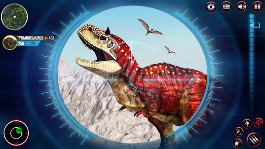 真正的恐龍獵人：恐龍遊戲 3d