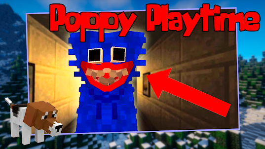 Poppy Playtime scary mod MCPE