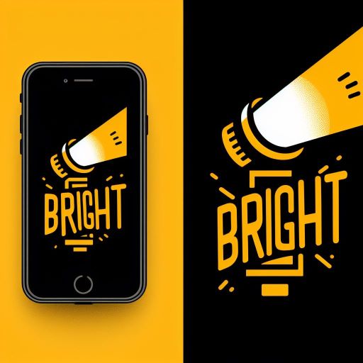 Flashlight - Front and Back logo
