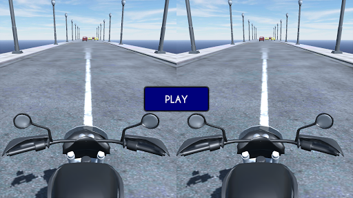 Android application VR Motorcycle Ride screenshort