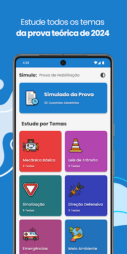 Simule: Prova de Habilitação Screenshot 3 - AppWisp.com
