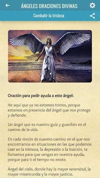 Captura 18 Ángeles Oraciones Divinas android