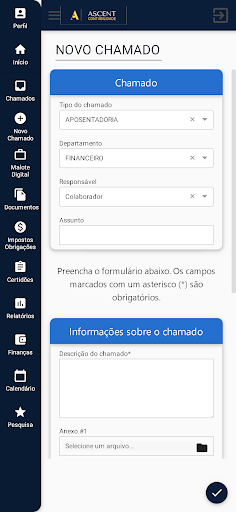 Ascent Contabilidade Screen 2