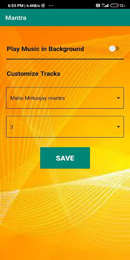 Android application Mantra Online screenshort