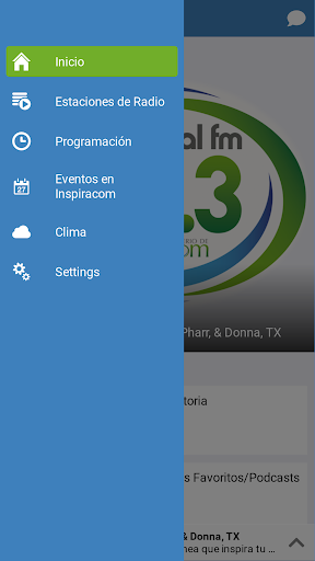 Android application Inspiracom Christian Radio screenshort