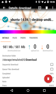 aTorrent - torrent downloader Screenshot