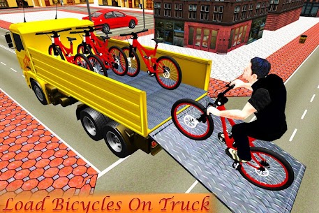 Bicycle Transport Truck Driver For PC installation