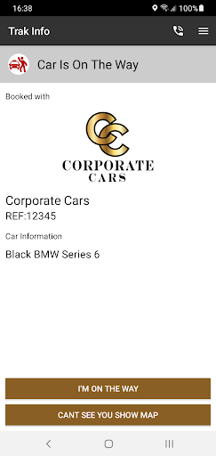 Corporate Cars Hyndburn Screen 3