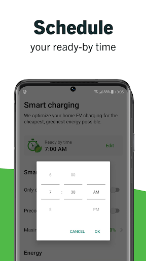 Screenshot of ev.energy: Home EV Charging