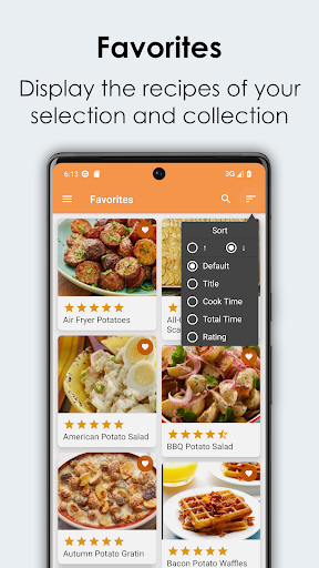 Potato Recipes Cookbook Screen 2