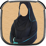 Arab Woman Abayas Photo Suit icon