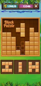 Wood Puzzle Block ¾