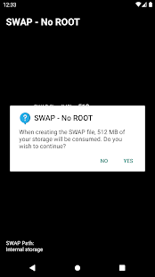 SWAP - No ROOT Screenshot