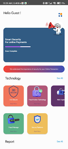 Pavika Payment Safety Screen 2