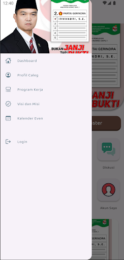 Android application Sahabat Irwandri screenshort